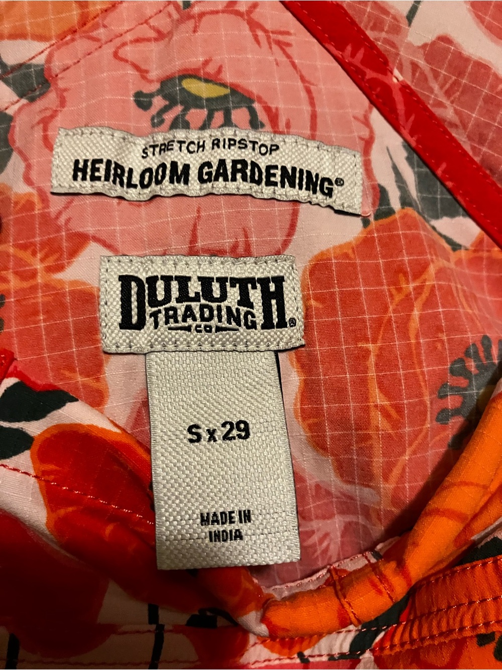 Duluth Trading heirloom, gardening overalls, size small/29 inch inseam, NWT - Picture 3 of 5